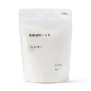 MUJI Medicinal Warming Bath Salts Milk scent 360g New Onsen salt made in Japan